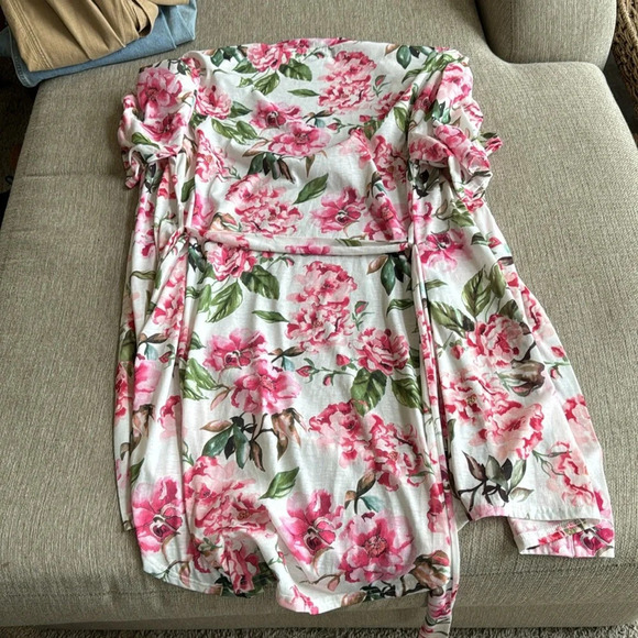 Show Me Your Mumu Garden Bloom Floral Robe one size - Picture 5 of 9